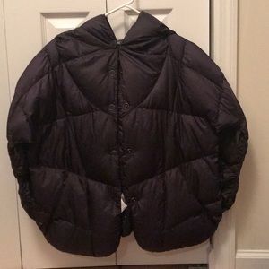 Nau deep purple cape